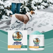 Pet Safe Ice Melt Safe for Concrete -Snow Salt Ice Melt Pet Friendly,Green Salt for Snow and Ice Removal, Sidewalk Driveway Salt,Snow Melt is Effective Up to -5